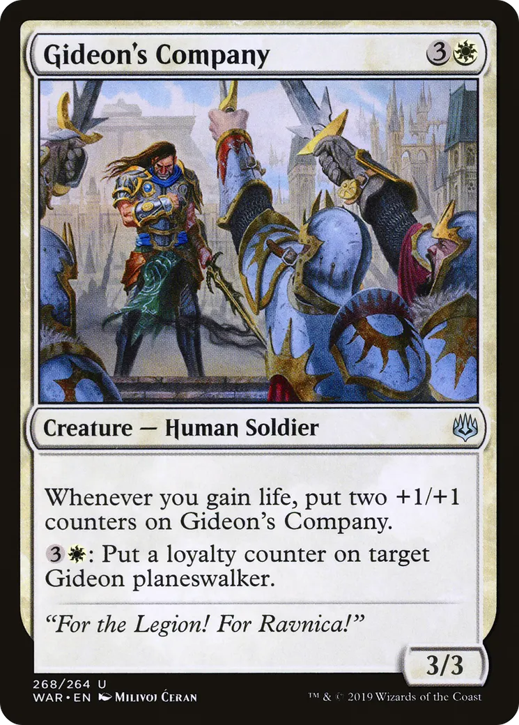 Compagnie de Gideon — War of the Spark — Magic: The Gathering