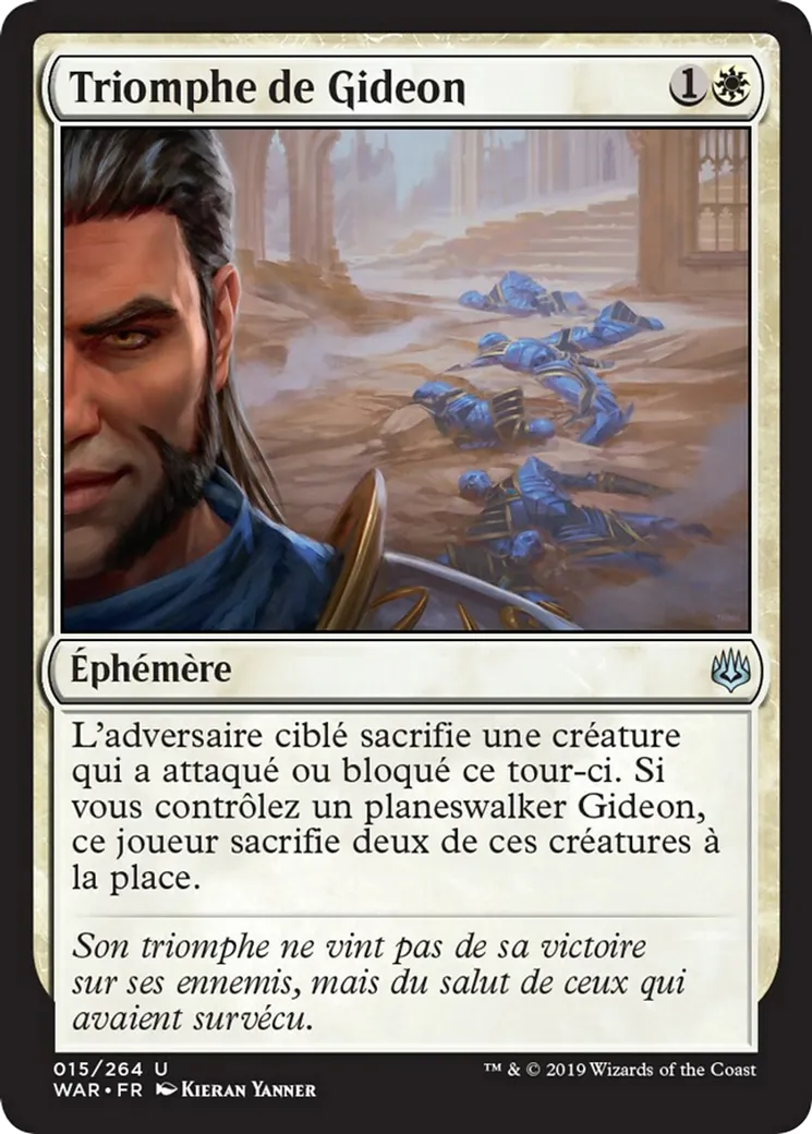 Triomphe de Gideon — War of the Spark — Magic: The Gathering