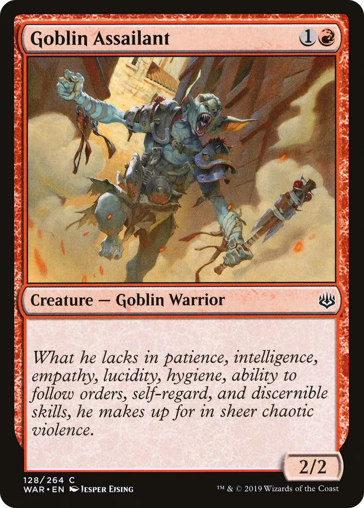 Goblin Assailant — War of the Spark — Magic: The Gathering