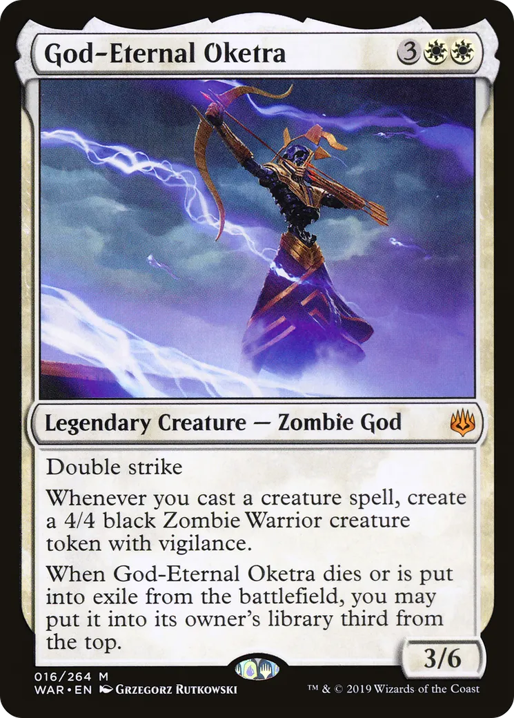 God-Eternal Oketra — War of the Spark — Magic: The Gathering