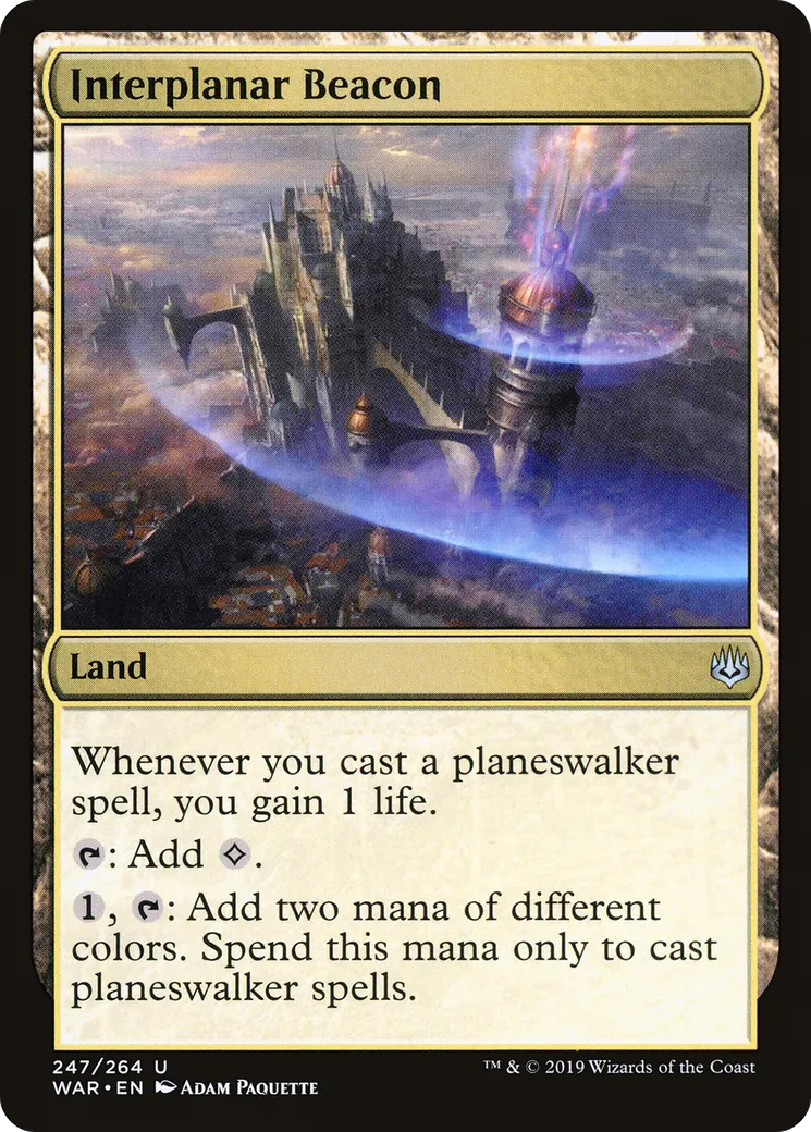Flambeau interplanaire — War of the Spark — Magic: The Gathering