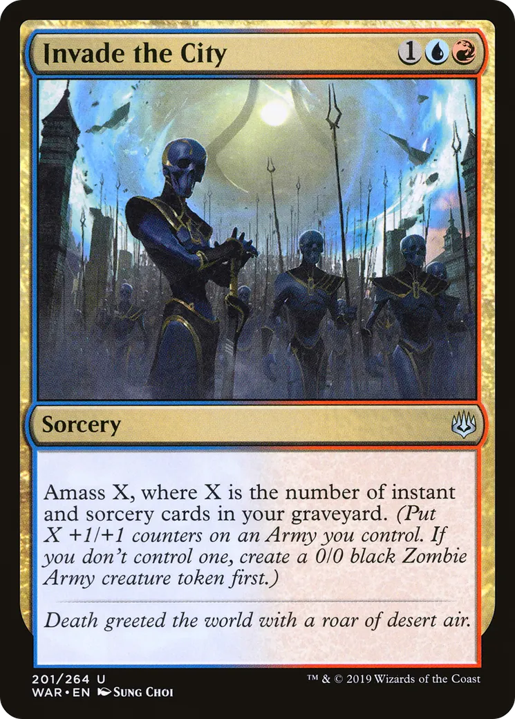 Invade the City — War of the Spark — Magic: The Gathering