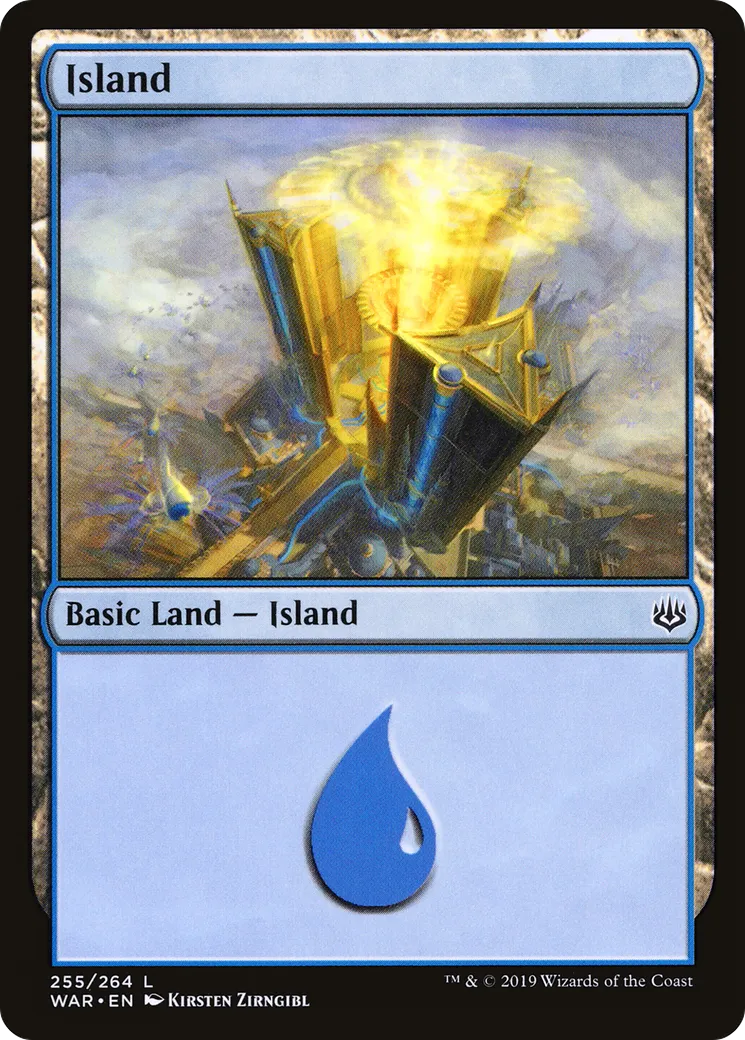 Island — War of the Spark — Magic: The Gathering