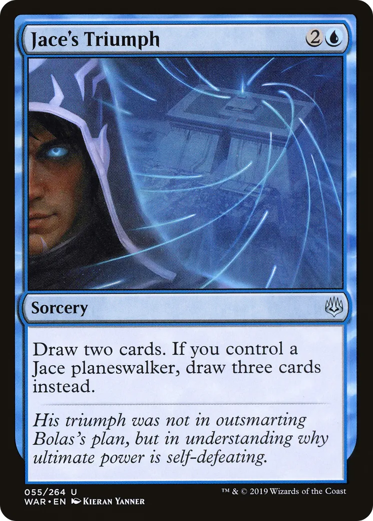 Triomphe de Jace — War of the Spark — Magic: The Gathering