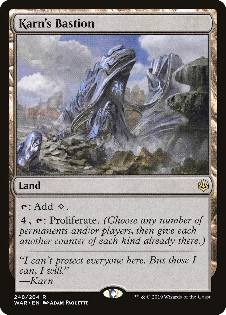 Bastion de Karn — War of the Spark — Magic: The Gathering