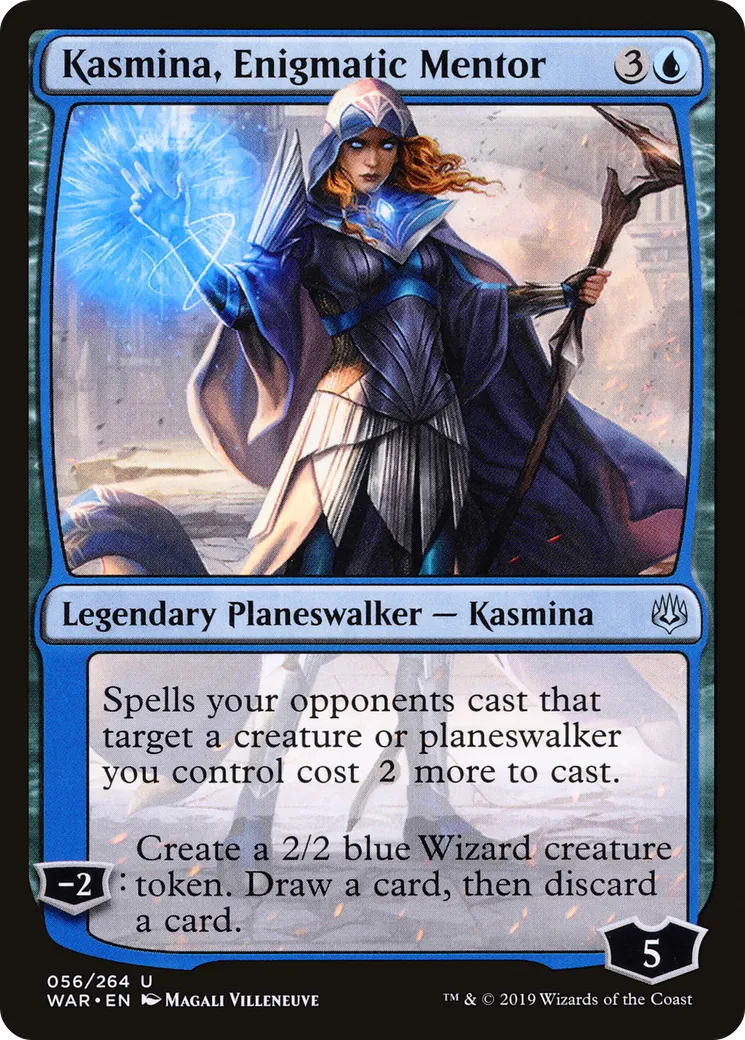 Kasmina, mentor énigmatique — War of the Spark — Magic: The Gathering