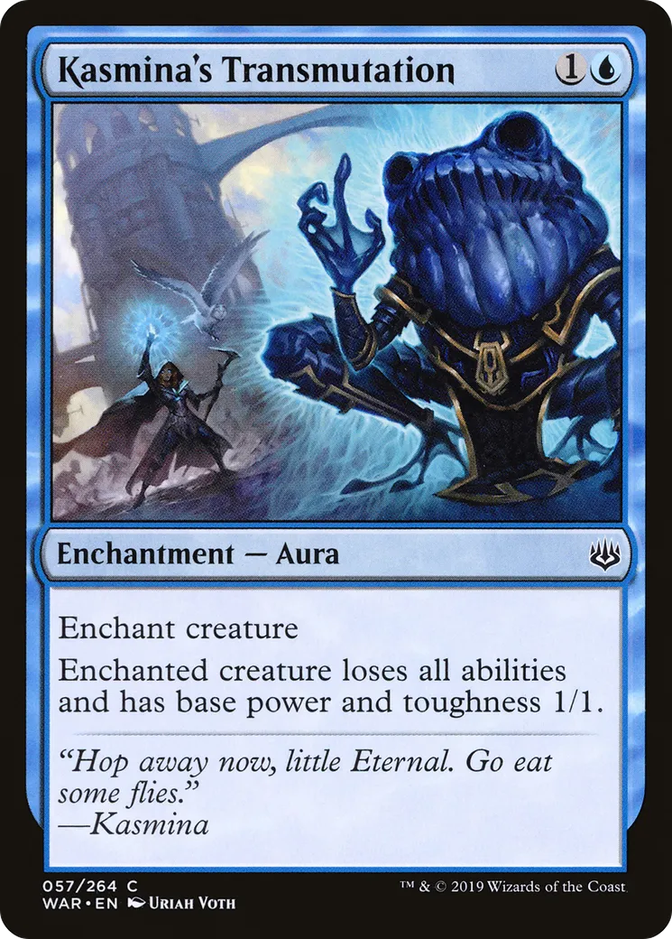 Transmutation de Kasmina — War of the Spark — Magic: The Gathering