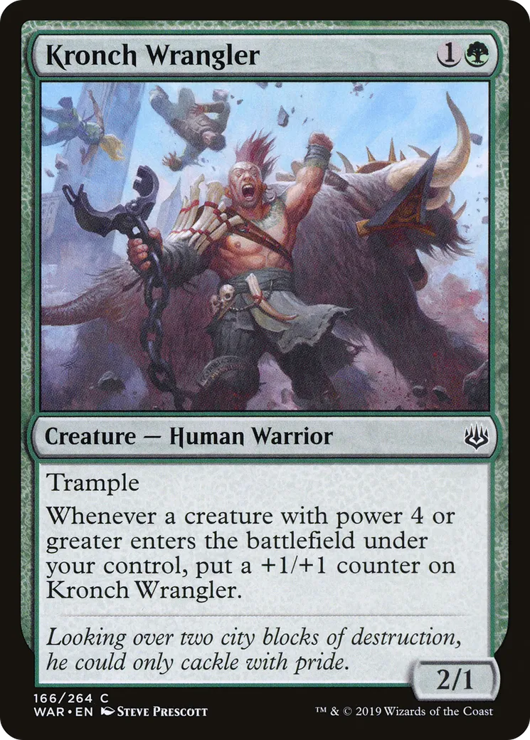 Kronch Wrangler — War of the Spark — Magic: The Gathering