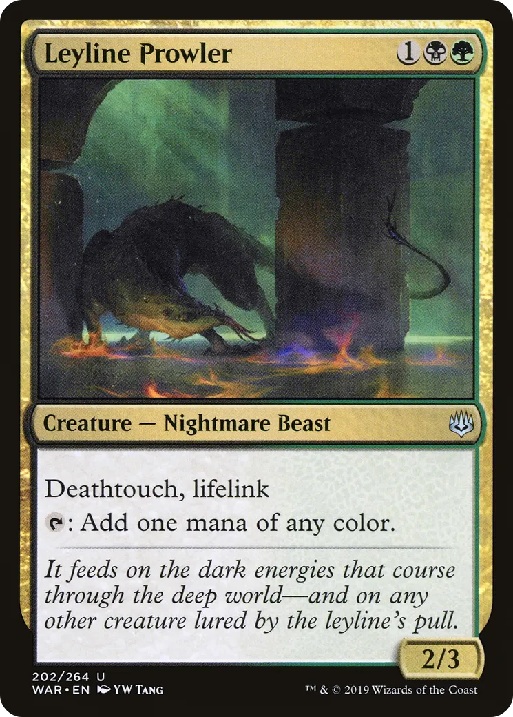 Leyline Prowler — War of the Spark — Magic: The Gathering