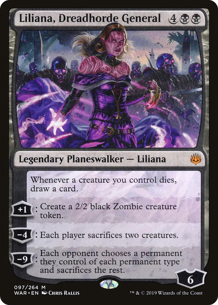 Liliana, Dreadhorde General — War of the Spark — Magic: The Gathering