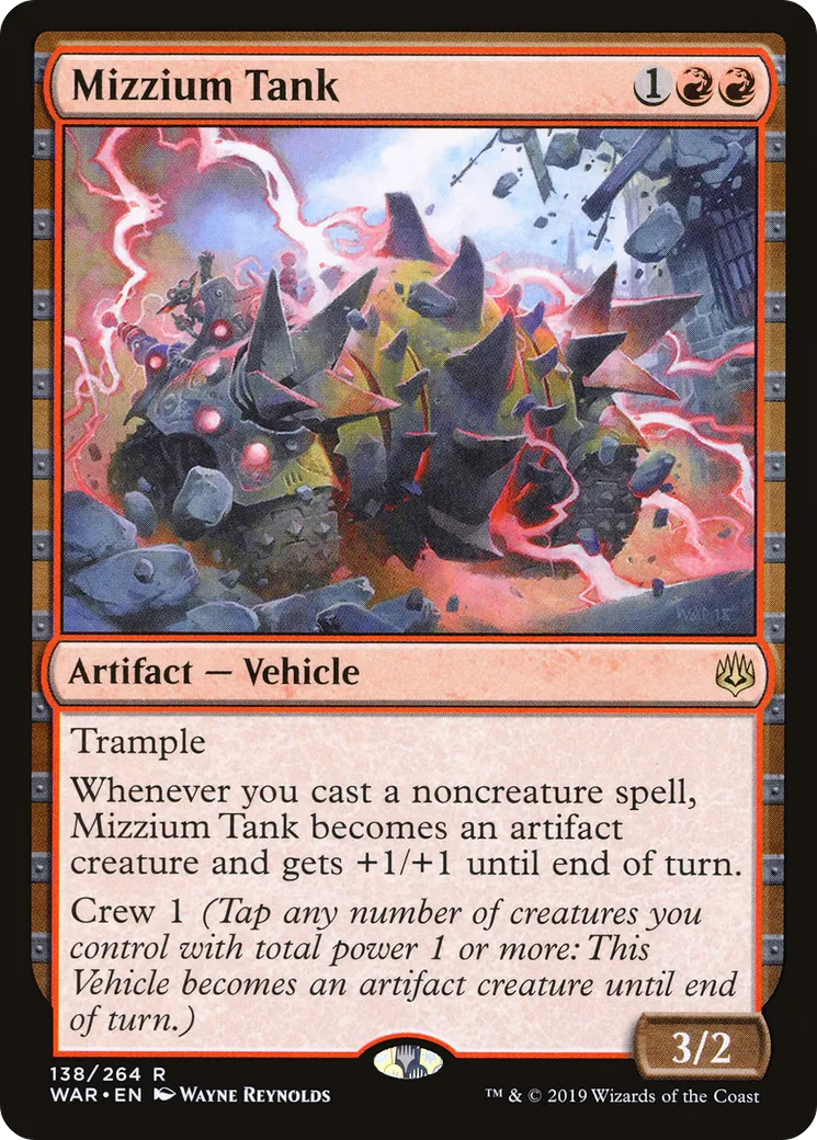 Char de mizzium — War of the Spark — Magic: The Gathering