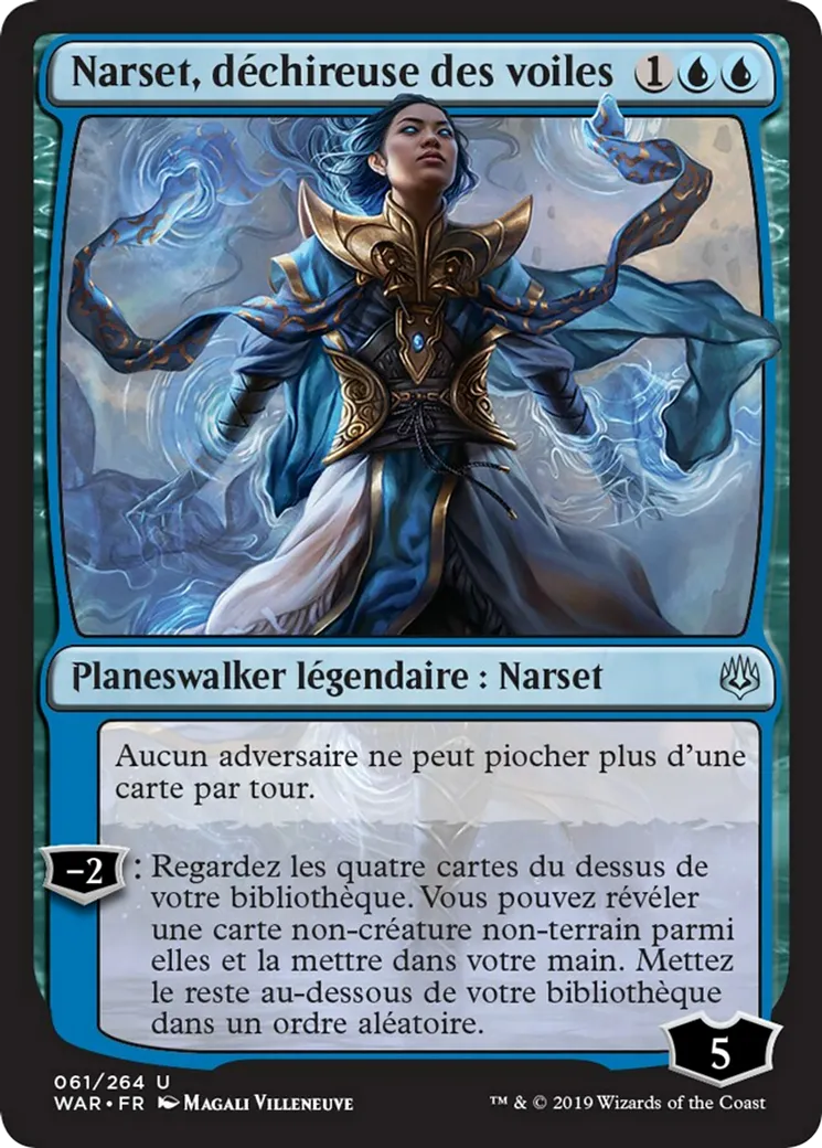 Narset, déchireuse des voiles — War of the Spark — Magic: The Gathering