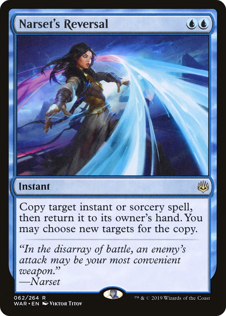 Narset's Reversal — War of the Spark — Magic: The Gathering