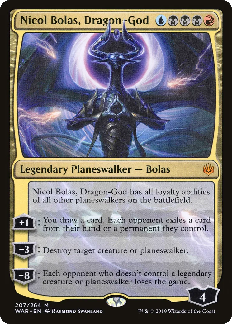 Nicol Bolas, Dragon-God — War of the Spark — Magic: The Gathering