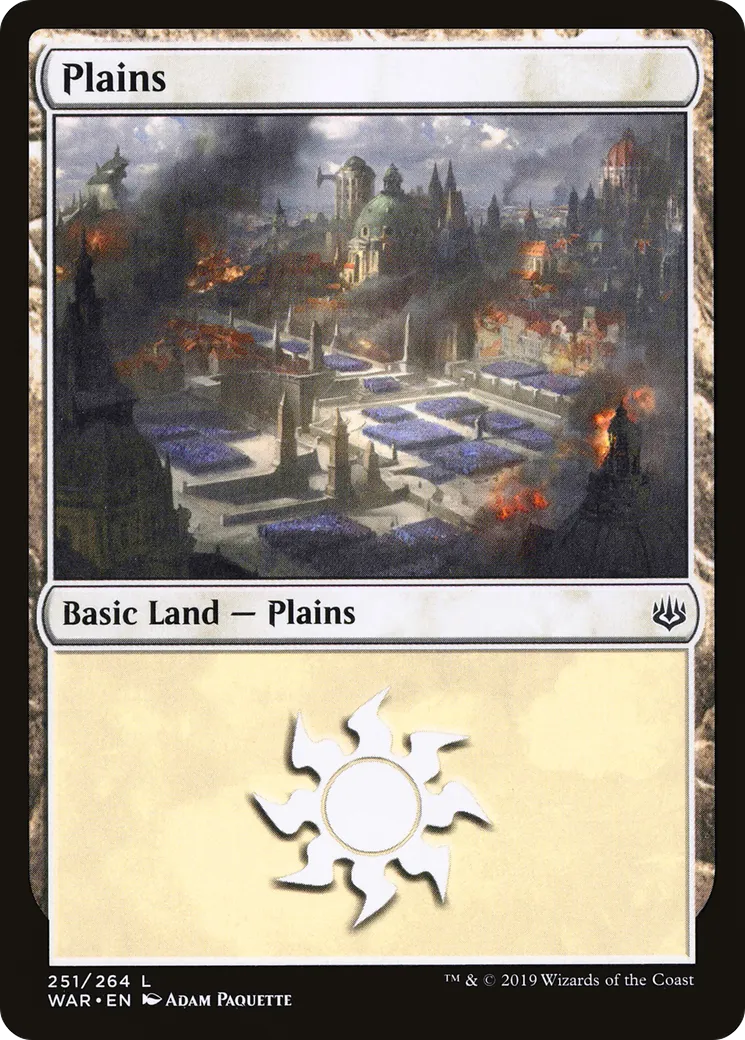 Plains — War of the Spark — Magic: The Gathering