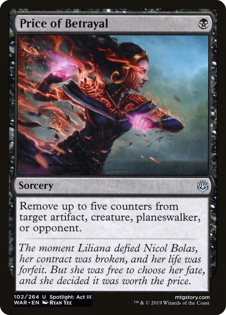 Prix de la trahison — War of the Spark — Magic: The Gathering