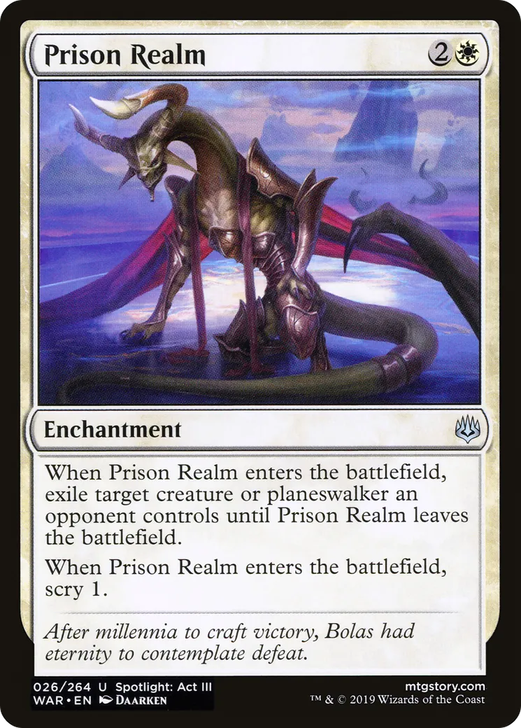 Royaume carcéral — War of the Spark — Magic: The Gathering