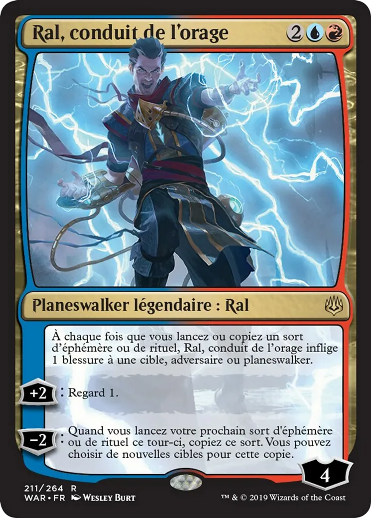 Ral, conduit de l'orage — War of the Spark — Magic: The Gathering