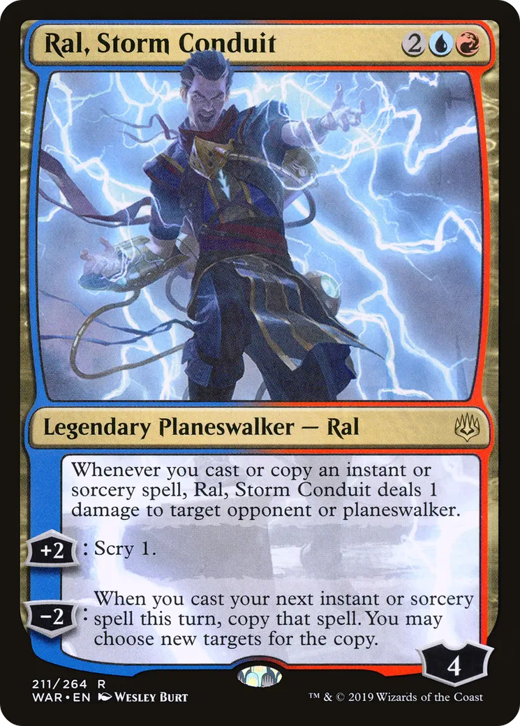 Ral, Storm Conduit — War of the Spark — Magic: The Gathering