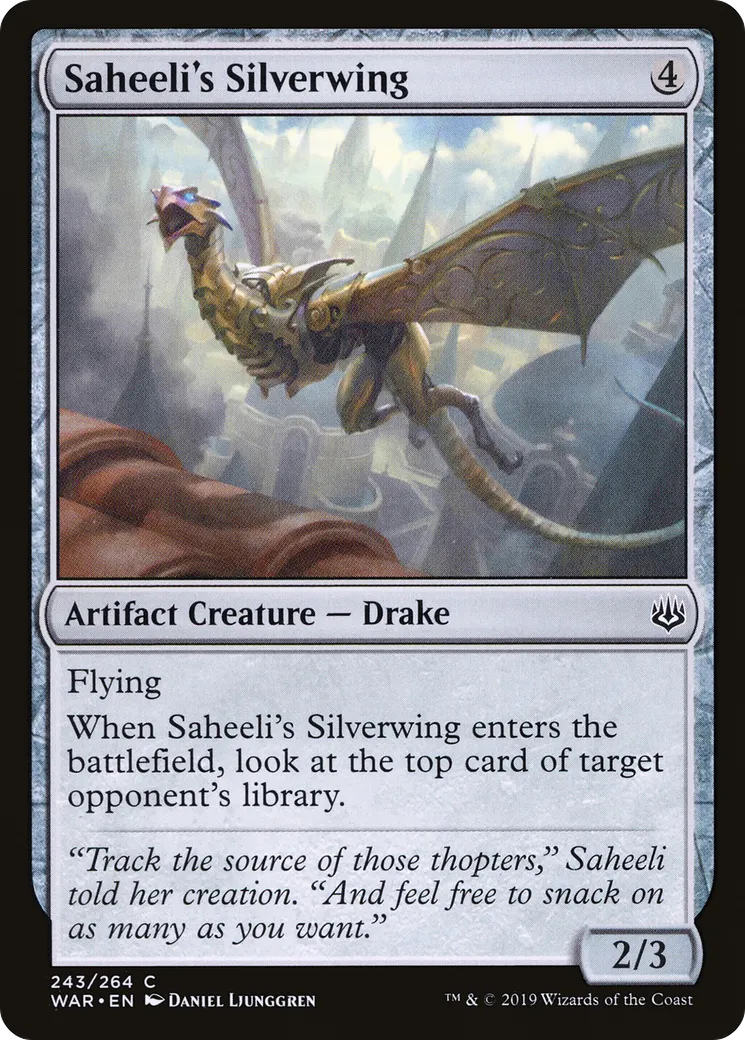 Argentaile de Saheeli — War of the Spark — Magic: The Gathering