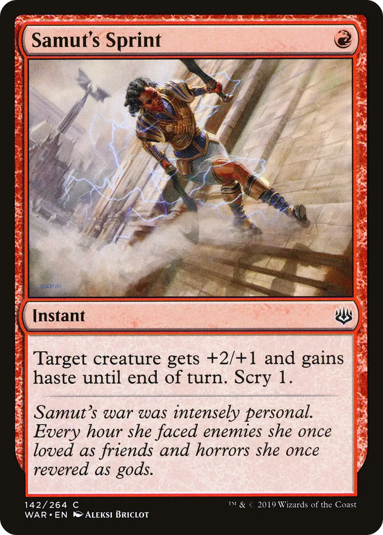 Course de Samut — War of the Spark — Magic: The Gathering