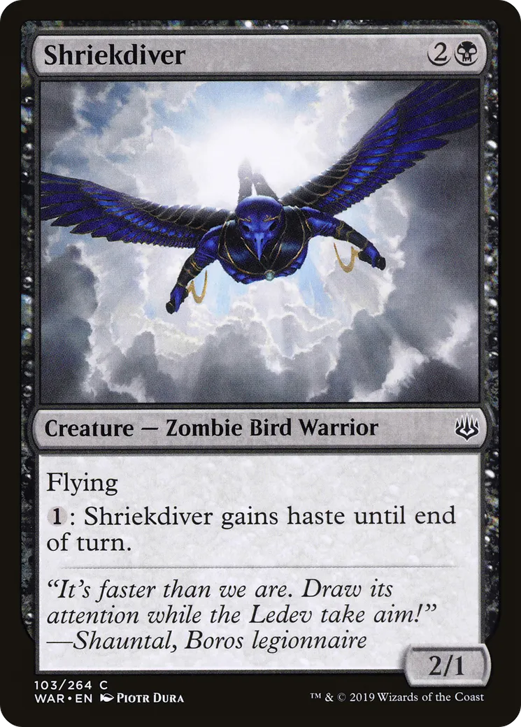Pandion glapissant — War of the Spark — Magic: The Gathering