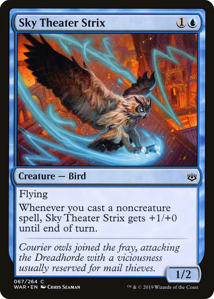 Strix du front céleste — War of the Spark — Magic: The Gathering