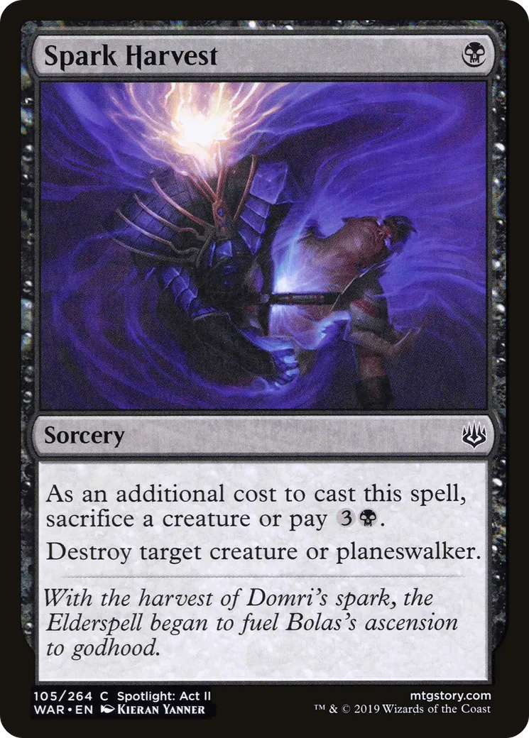 Spark Harvest — War of the Spark — Magic: The Gathering
