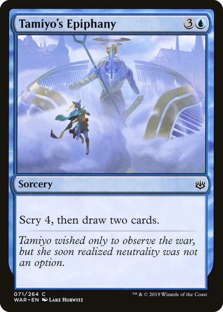 Tamiyo's Epiphany — War of the Spark — Magic: The Gathering