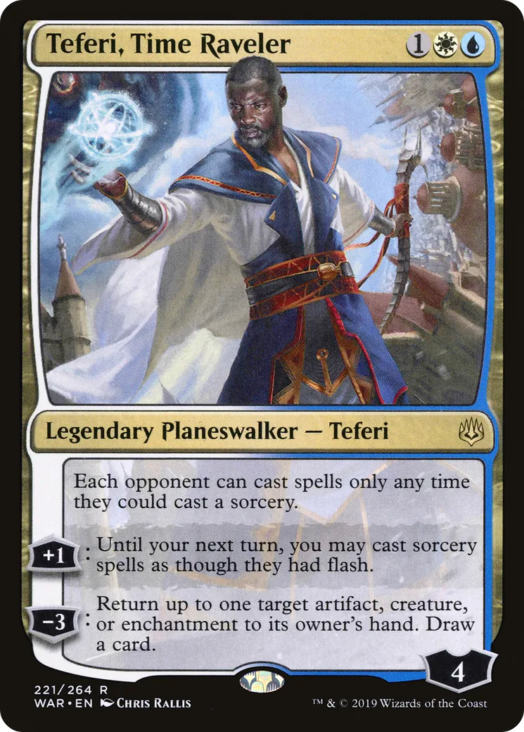 Teferi, Time Raveler — War of the Spark — Magic: The Gathering