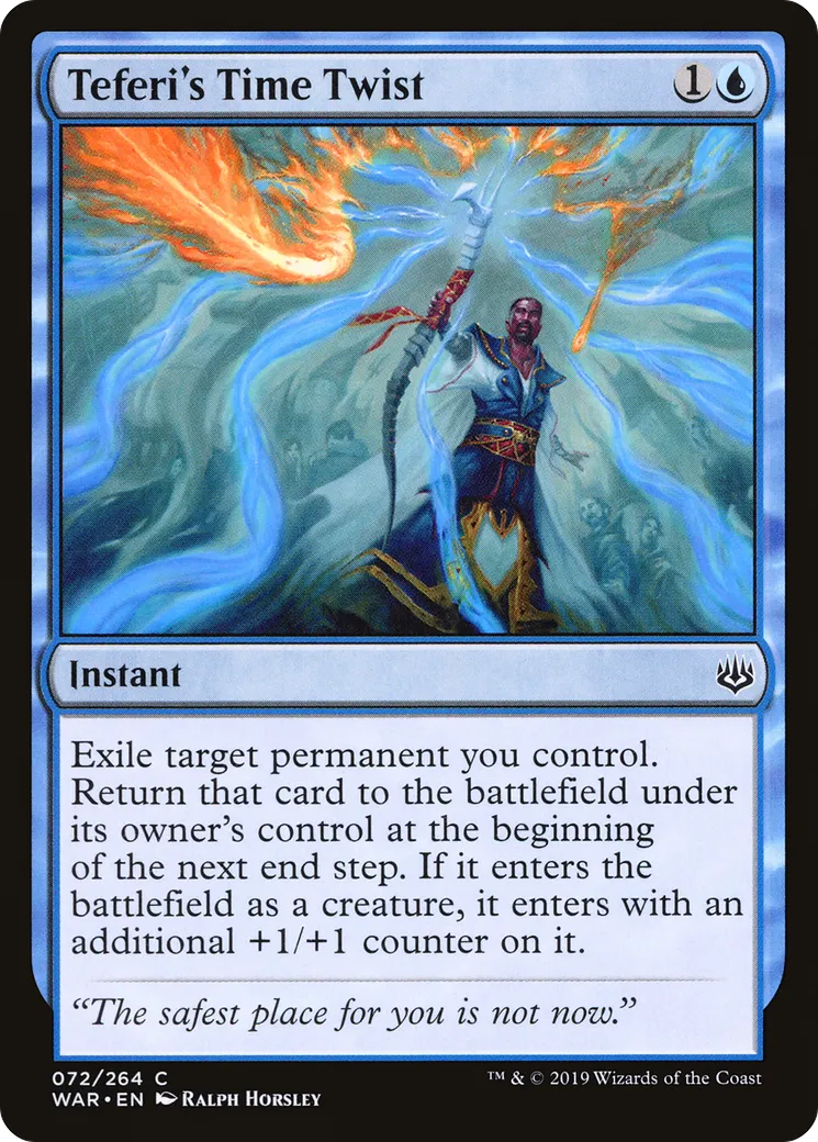 Teferi's Time Twist — War of the Spark — Magic: The Gathering