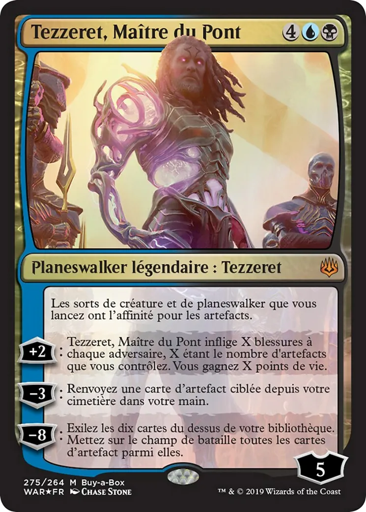Tezzeret, Maître du Pont — War of the Spark — Magic: The Gathering