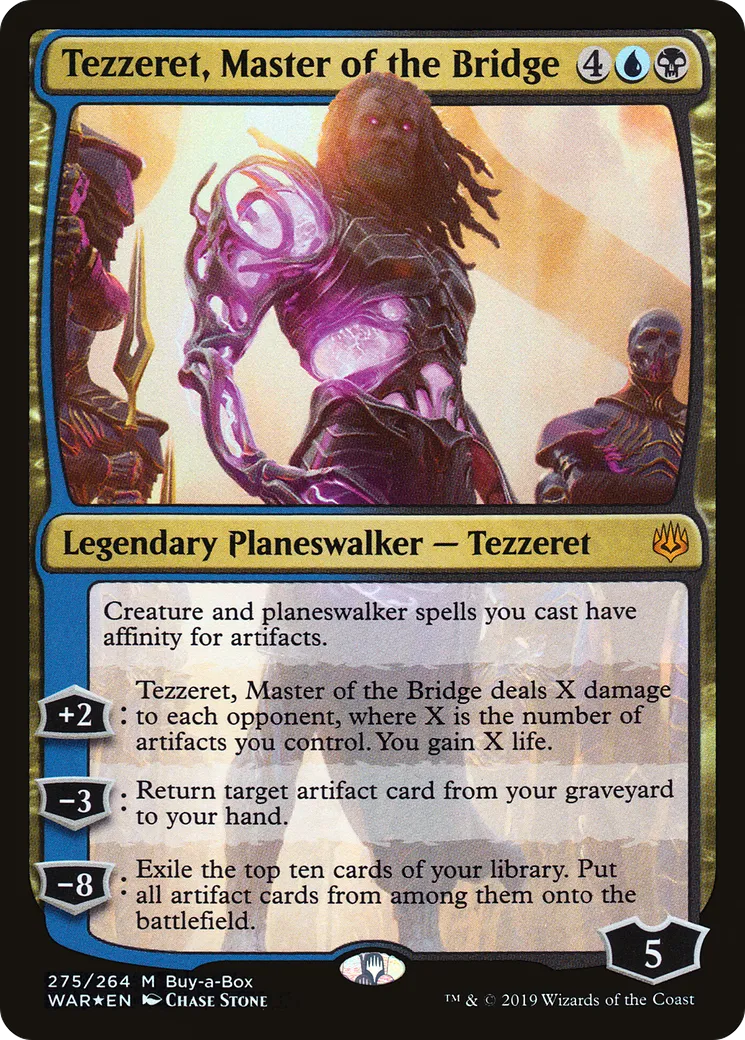 Tezzeret, Maître du Pont — War of the Spark — Magic: The Gathering