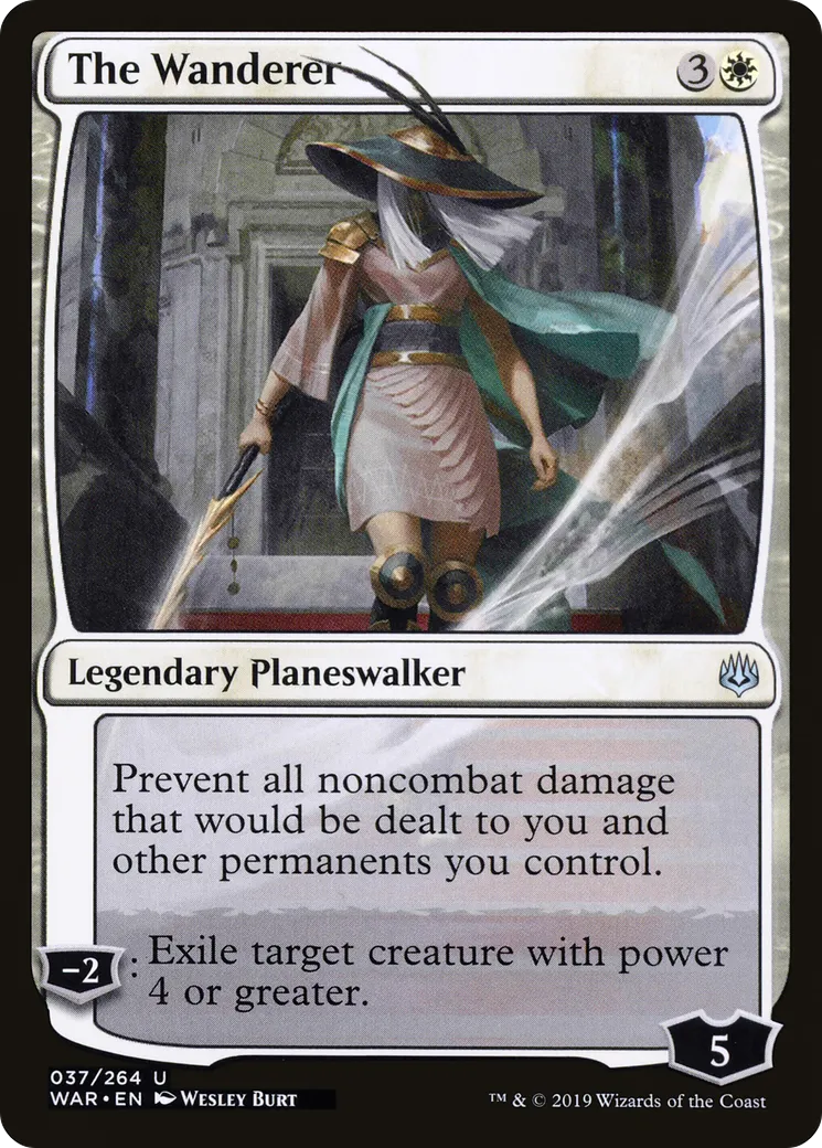The Wanderer — War of the Spark — Magic: The Gathering
