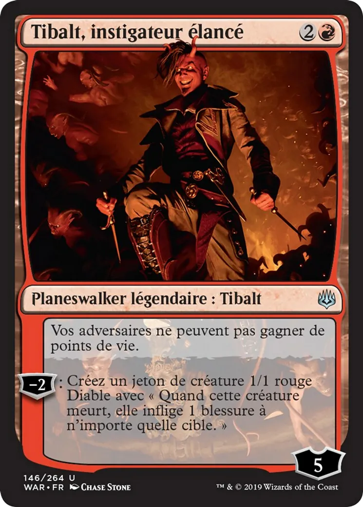 Tibalt, instigateur élancé — War of the Spark — Magic: The Gathering