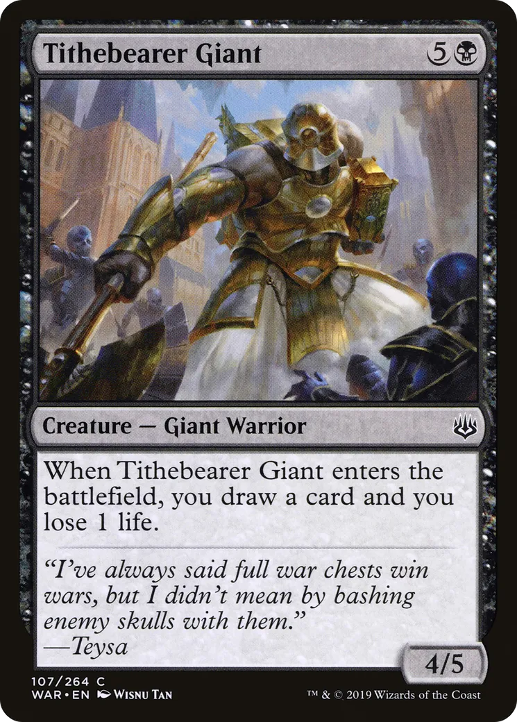 Géant porteur de dîme — War of the Spark — Magic: The Gathering