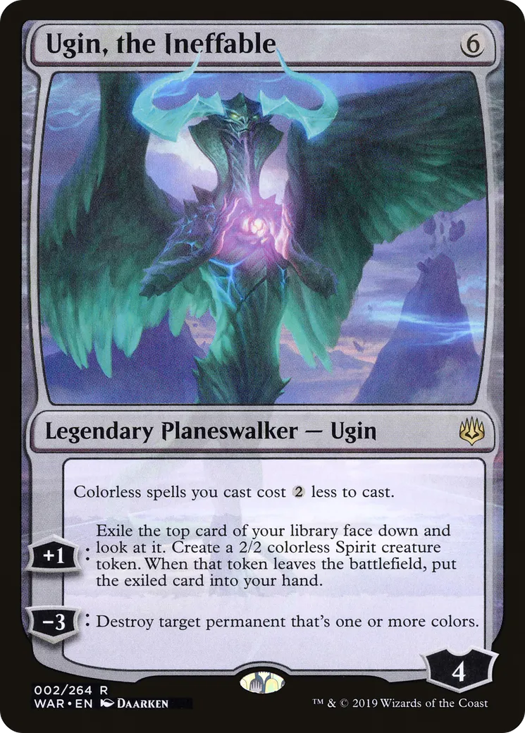 Ugin, the Ineffable — War of the Spark — Magic: The Gathering