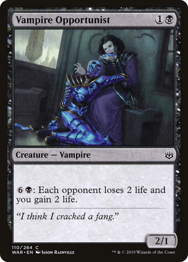 Opportuniste vampire — War of the Spark — Magic: The Gathering