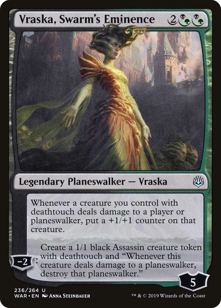 Vraska, Swarm's Eminence — War of the Spark — Magic: The Gathering