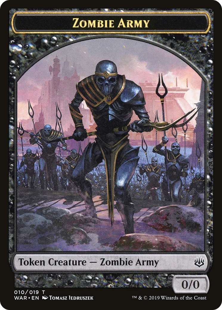 Zombie Army — War of the Spark — Magic: The Gathering