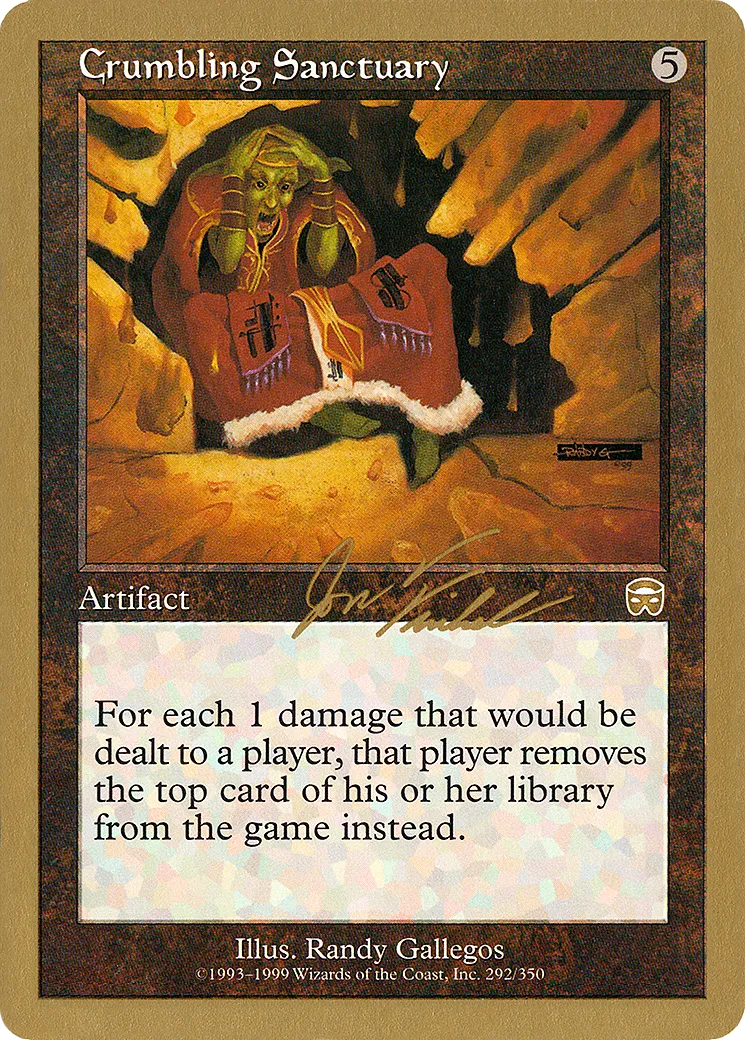 Sanctuaire croulant — World Championship Decks 2000 — Magic: The Gathering