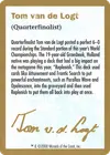 Product image for Tom van de Logt Bio (2000)