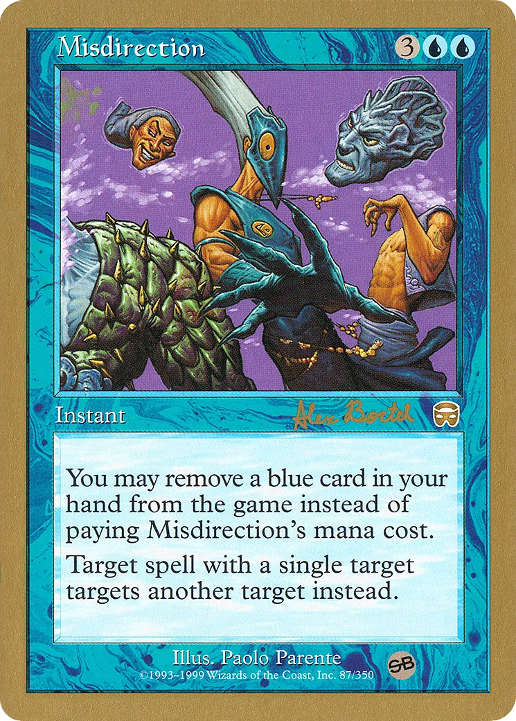 Erreur de visée — World Championship Decks 2001 — Magic: The Gathering