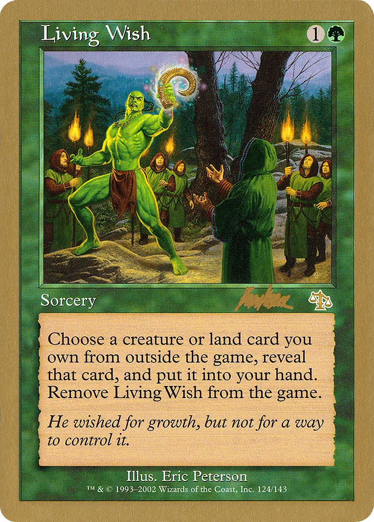 Souhait vivant — World Championship Decks 2002 — Magic: The Gathering