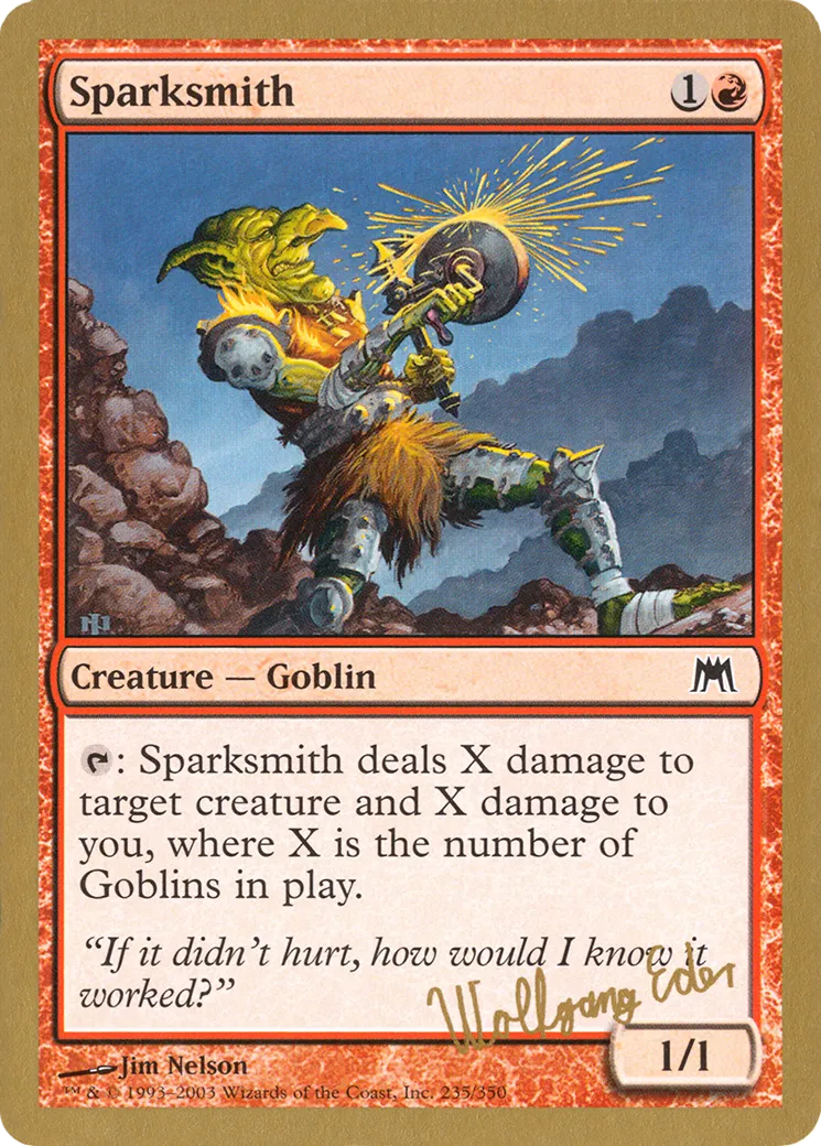 Sparksmith — World Championship Decks 2003 — Magic: The Gathering