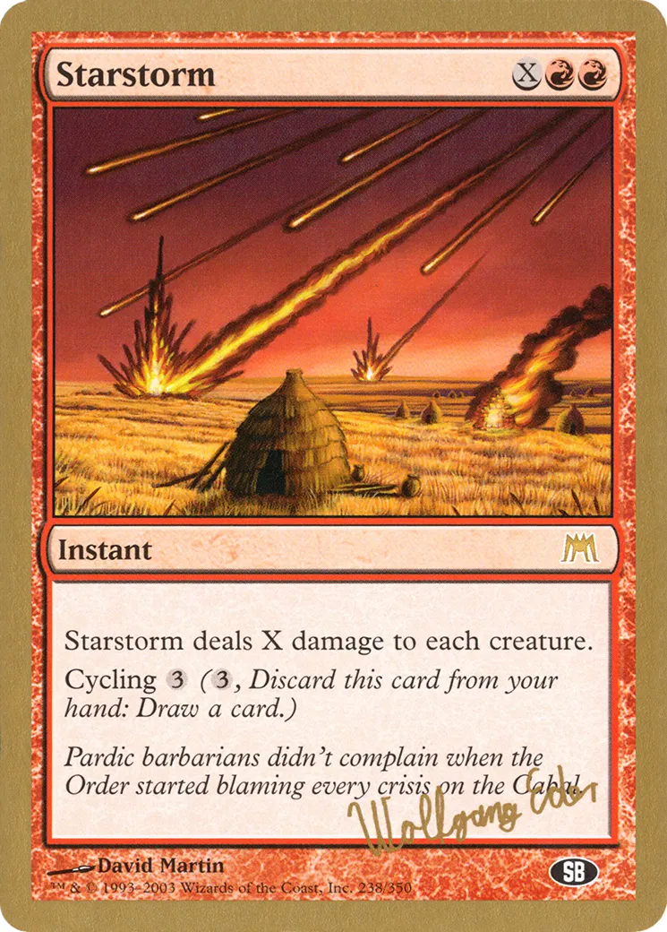 Ouragan stellaire — World Championship Decks 2003 — Magic: The Gathering