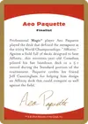 Product image for Aeo Paquette Bio