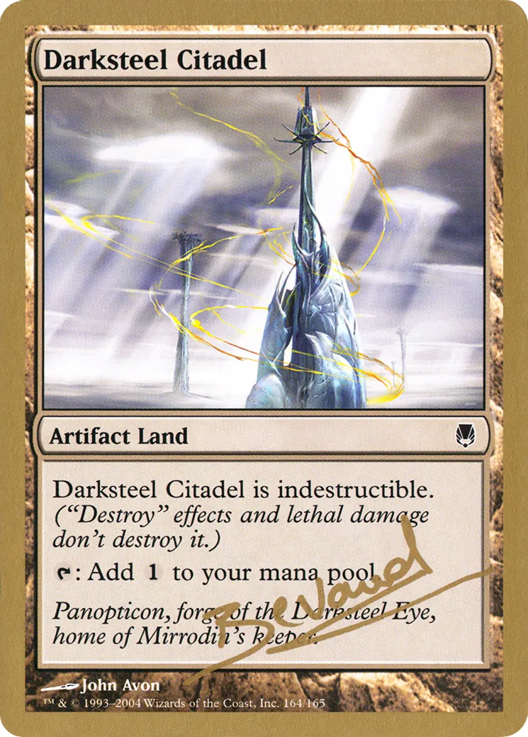 Darksteel Citadel — World Championship Decks 2004 — Magic: The Gathering