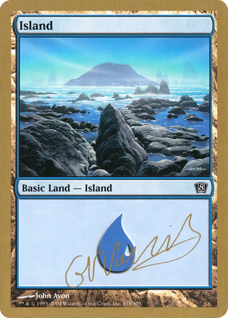 Island — World Championship Decks 2004 — Magic: The Gathering