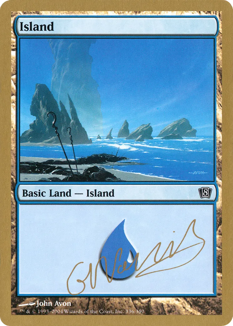 Island — World Championship Decks 2004 — Magic: The Gathering